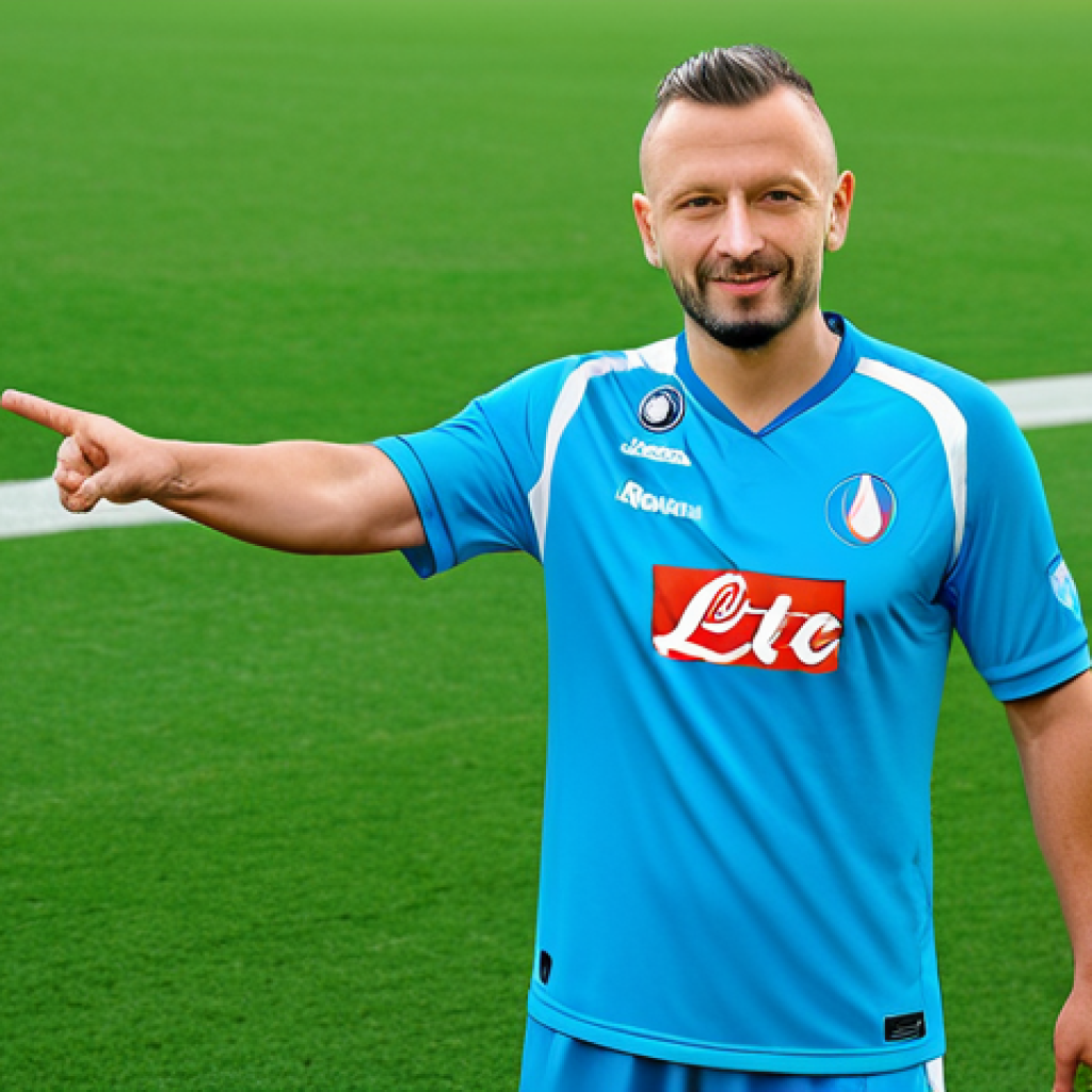 마렉 함식 슬로바키아 축구 선수 - **

"A professional portrait of Marek Hamšík in his prime, wearing a fully clothed Napoli jersey, on...
